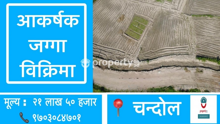 Land on sale at Chandol